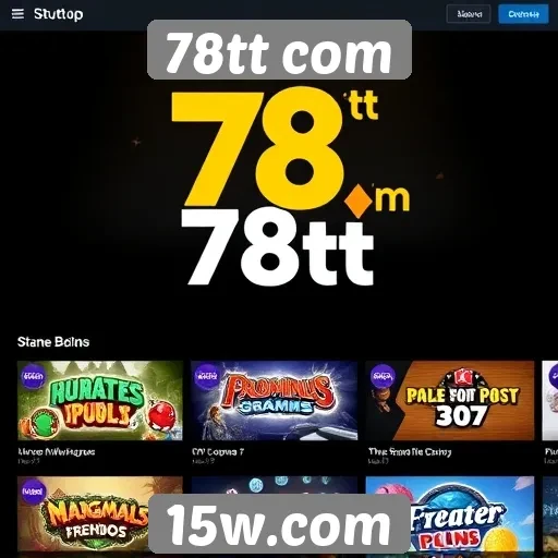 Os jogos mais procurados no 78tt com