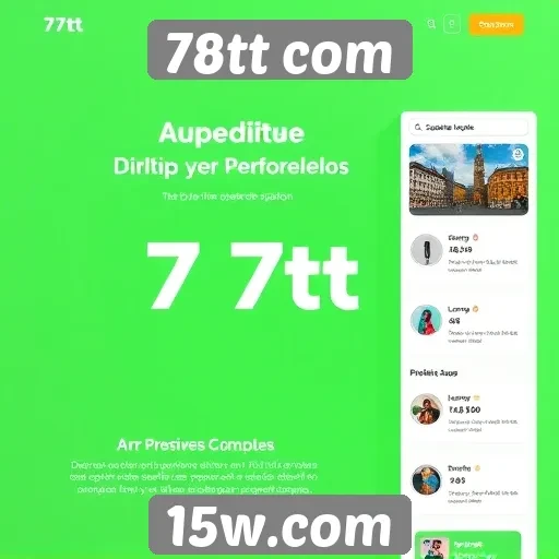 Desempenho e usabilidade do site 78tt com